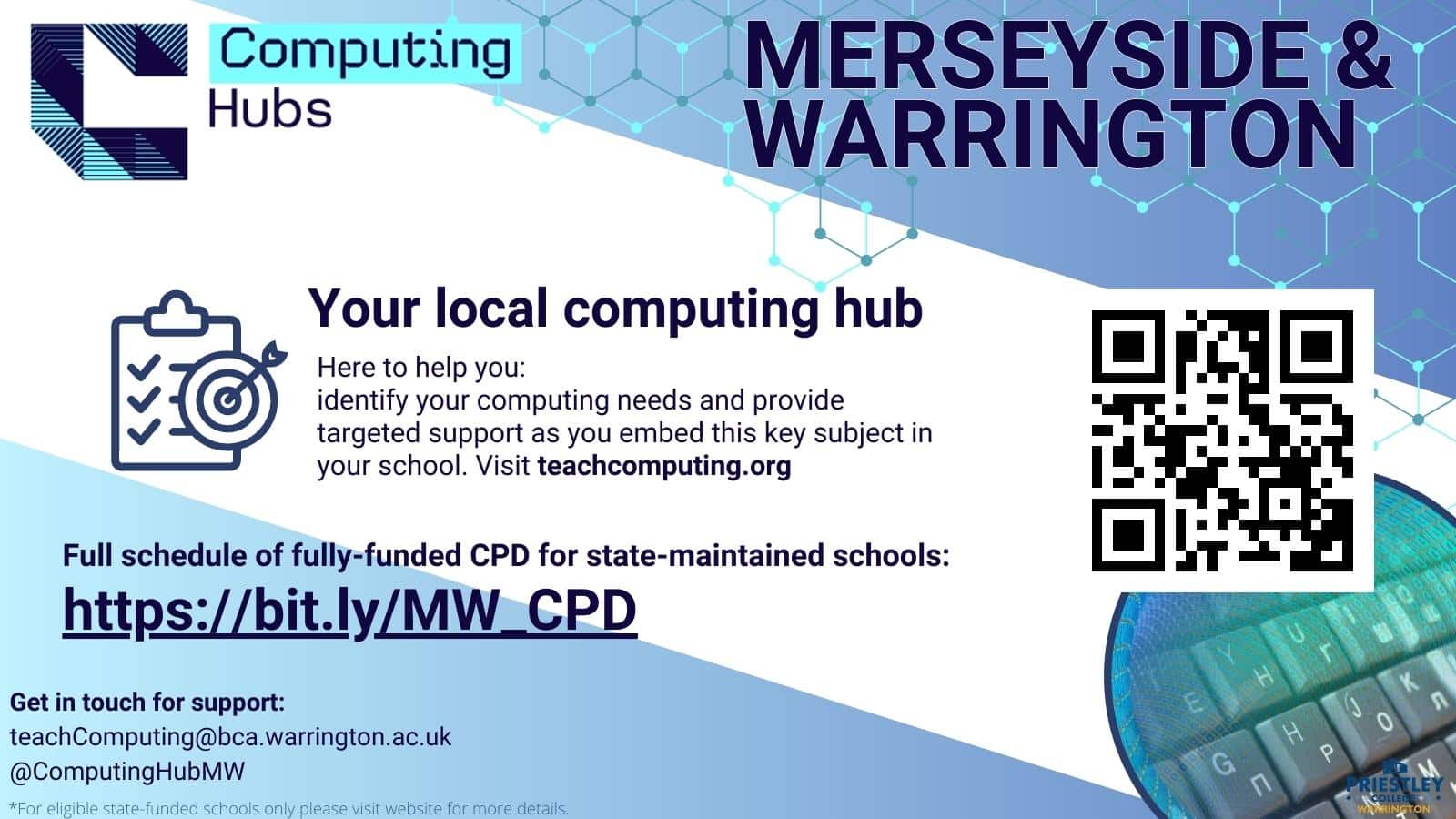 Halton and Warrington Schools Computing Hub Resources and Training