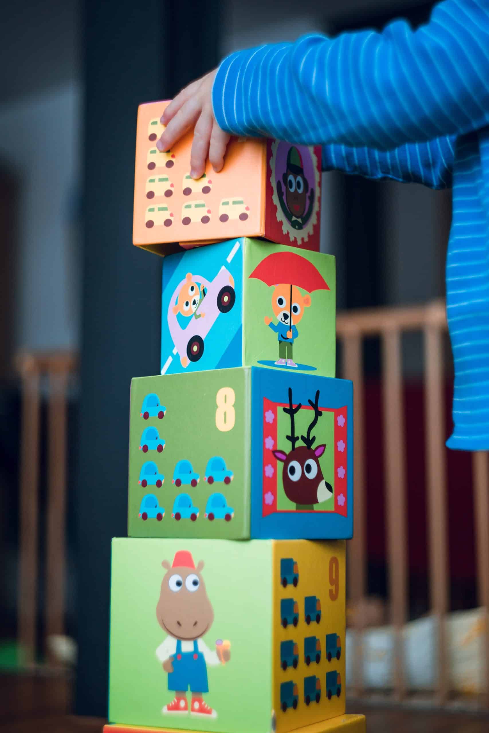 Child building blocks. Photo by Markus Spiske on Unsplash