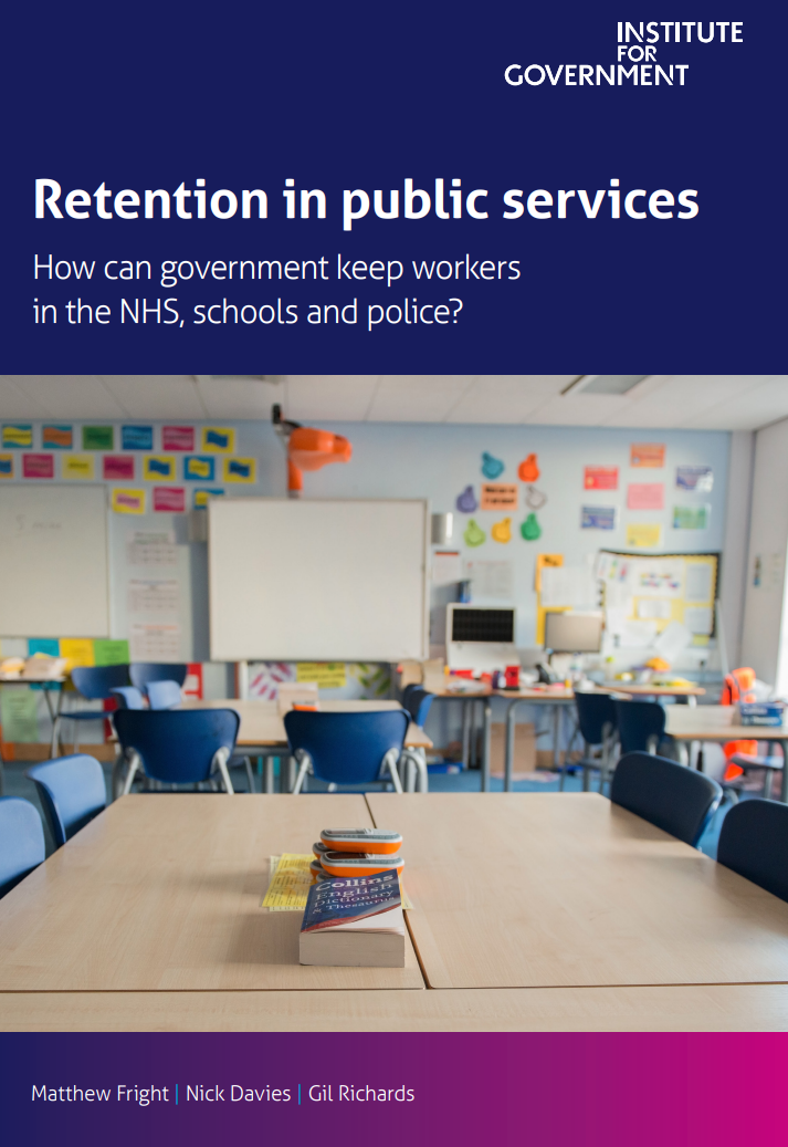 Retention in public services