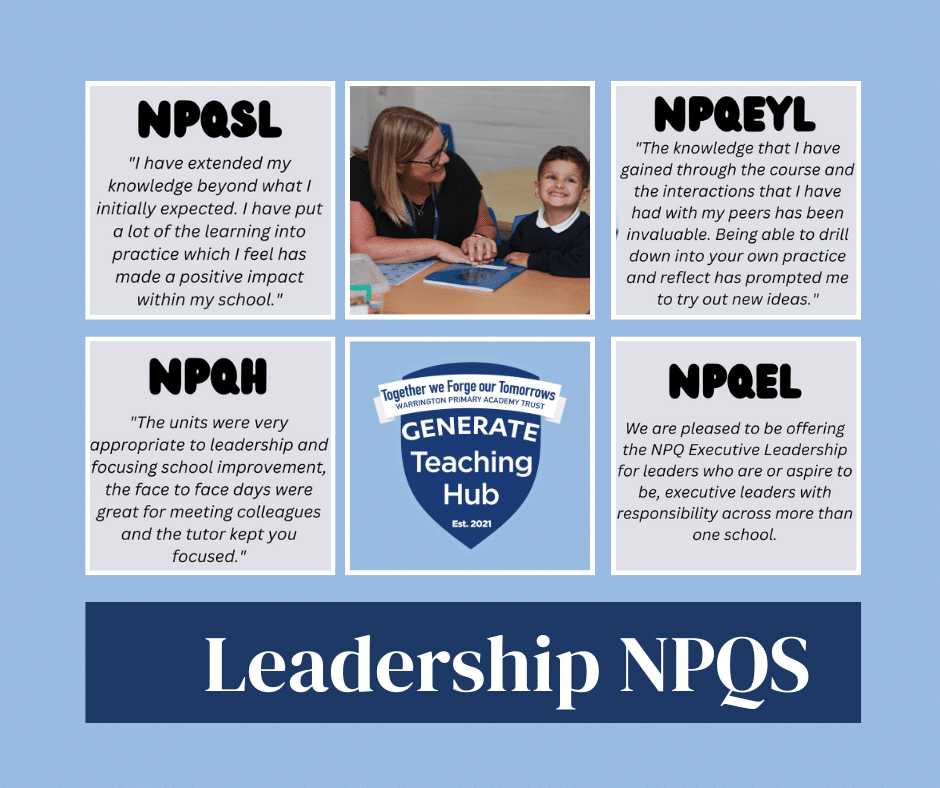 Leadership NPQ suite